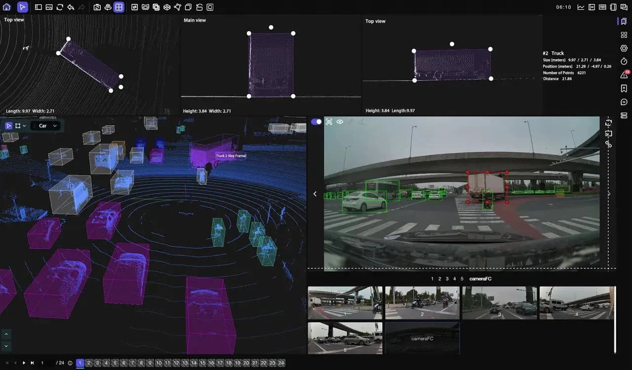 Autonomous vehicle computer vision and data annotation